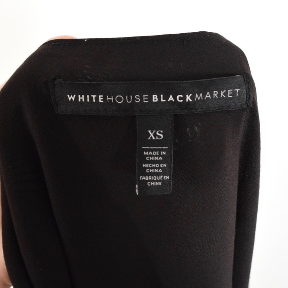 White House Black Market Embroidered Mini Dress - Picture 5 of 6